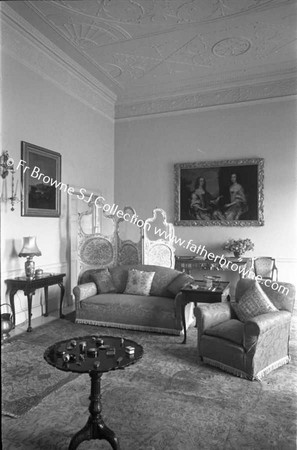 DUNSANY CASTLE DRAWING ROOM FROM SOUTH